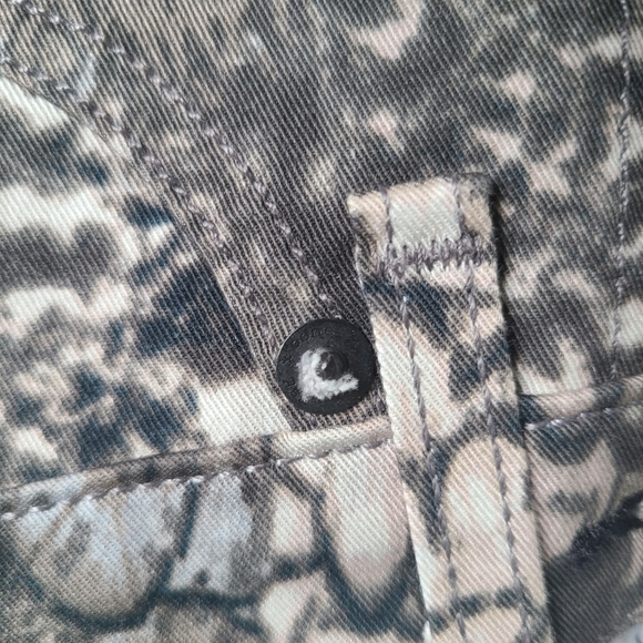 Rag & Bone Feather Print Skinny Jean Legging - Picture 7 of 9